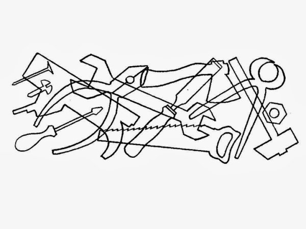 Наложенные изображения для дошкольников инструменты