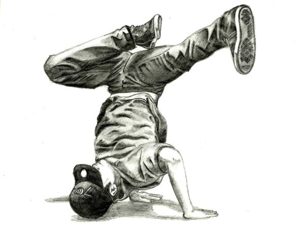 Брейк данс граффити