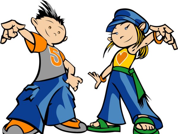 Мультяшные танцоры