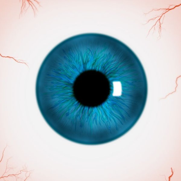 Зрачки мультяшные