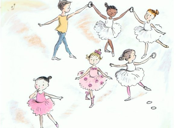 Рисунки детских танцев