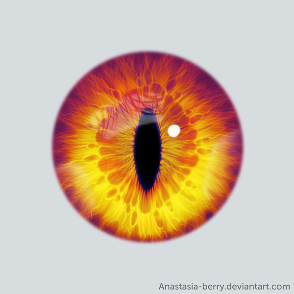 Текстура глаза человека