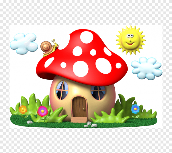 Домик - грибок