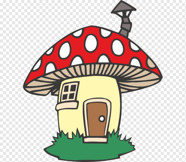 Сказочный дом гриб