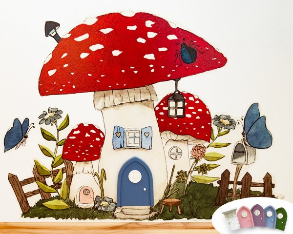 Тоня Ткач домик гриб