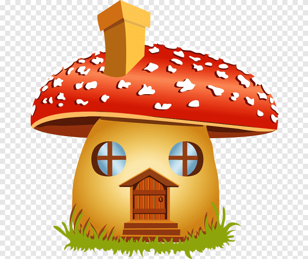 Детский домик гриб