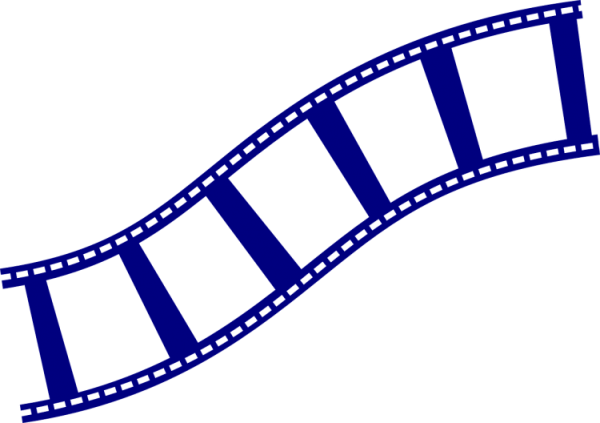 Кинопленка на прозрачном фоне