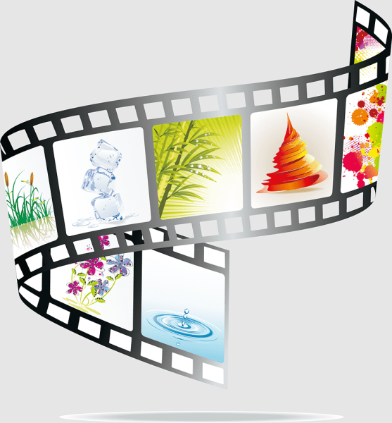 Фотопленка с кадрами