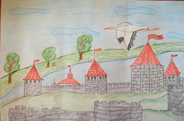 Древнерусский город изо