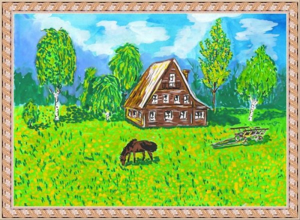 Рисунок на тему природа Кубани