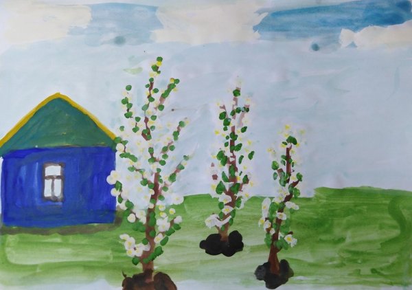 Пейзаж родные просторы 3 класс