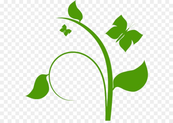 Цветок со стеблем для детей