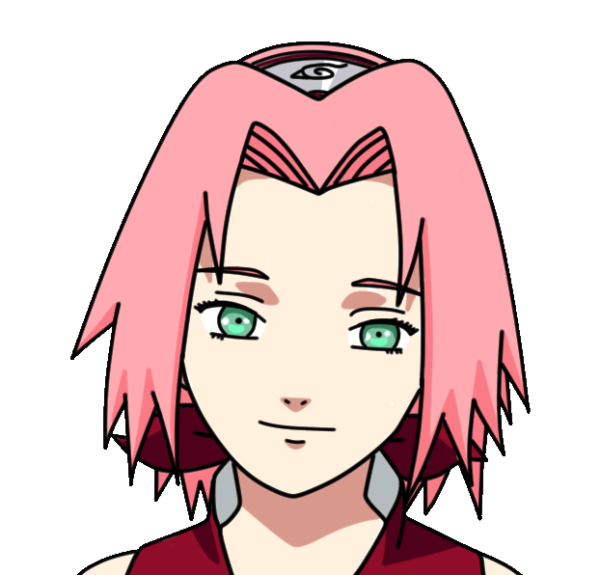 Сакура Харуно нарисова