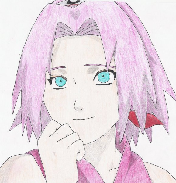 Сакура Харуно портрет