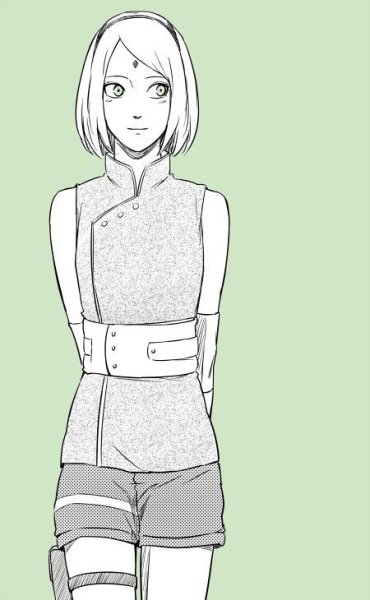 Сакура Харуно рисуночки