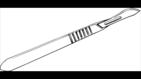 Скальпель значок