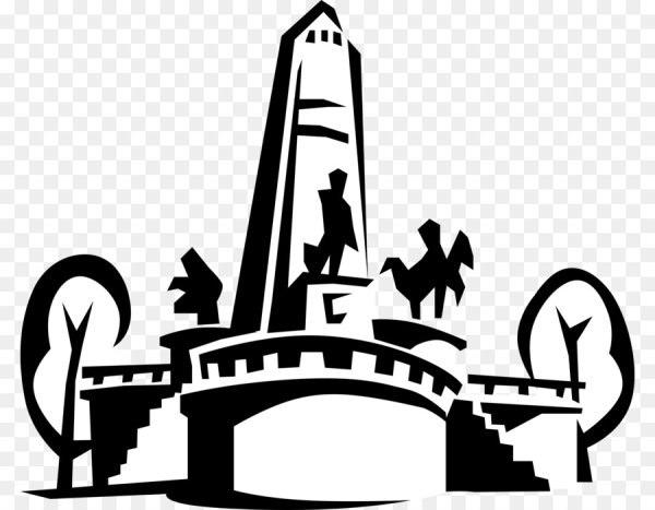 Монумент дружбы Уфа вектор