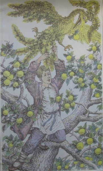 Алексей толстой Жар птица иллюстрации