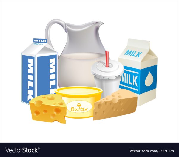 Молочная продукция вектор