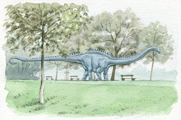 Диплодок Массачусетс