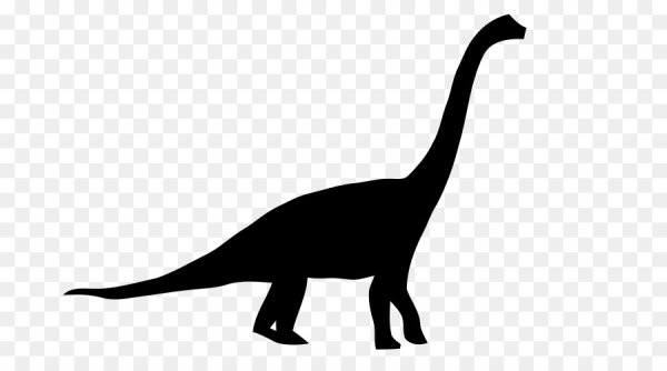 Брахиозавр контур