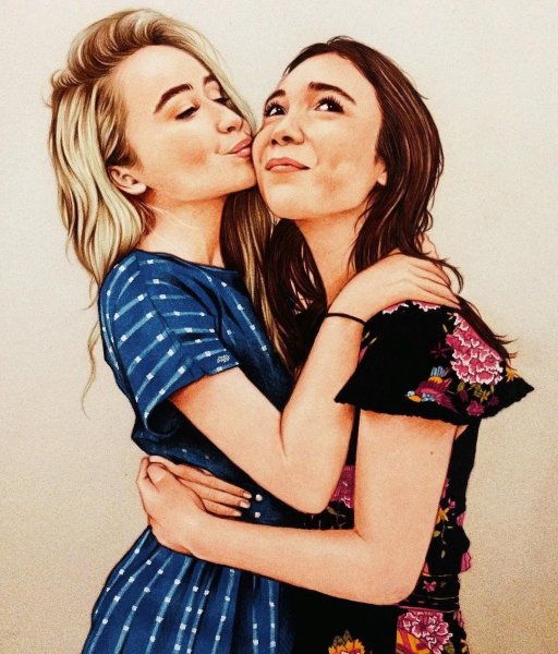 Сабрина Карпентер рисунок