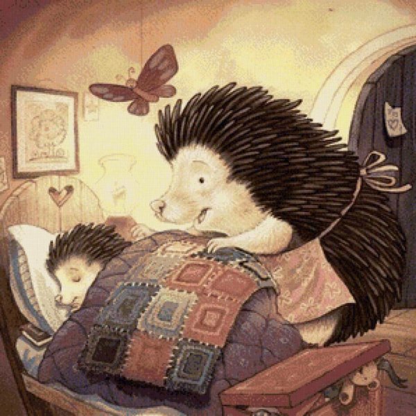 Ежик заболел