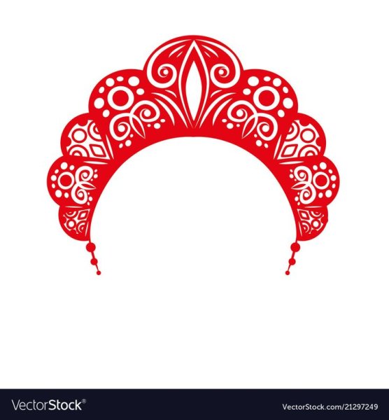 Русский символ кокошник