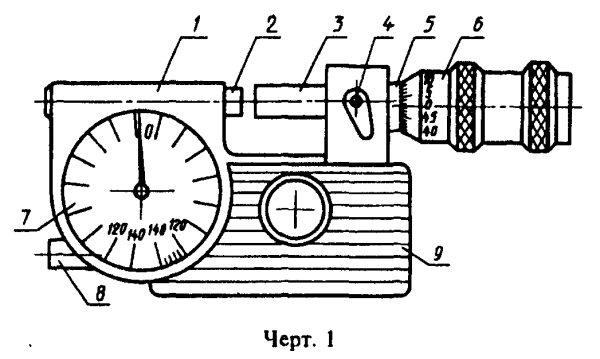 Винт микрометра чертеж