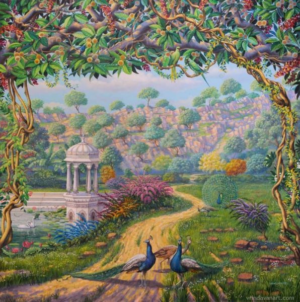 Вриндаван лес Кришны