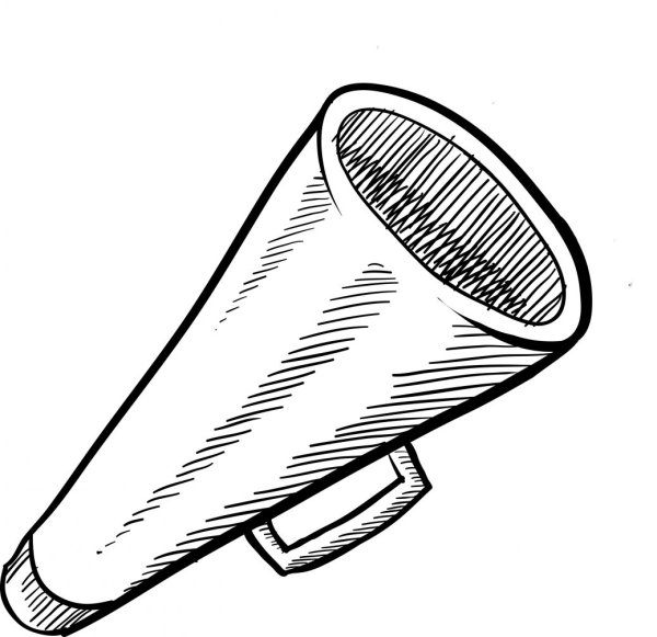 Ребенок с рупором