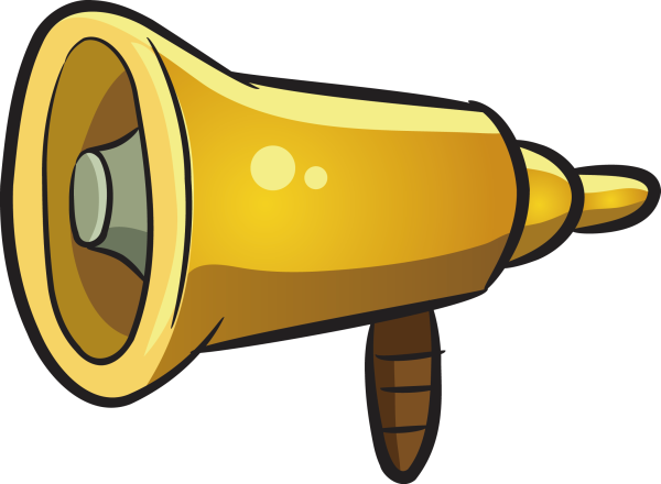 Ребенок с рупором