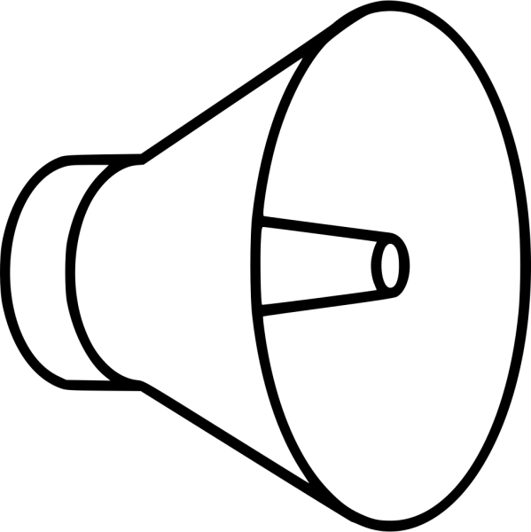 Ребенок с громкоговорителем