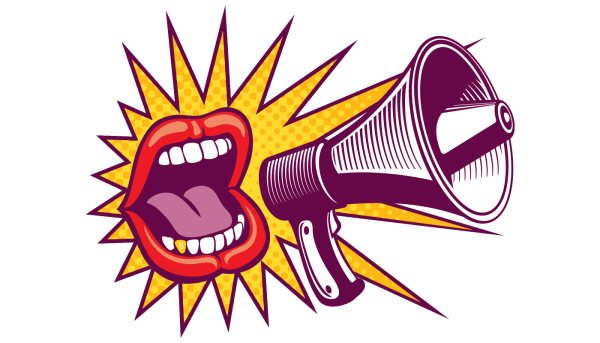 Рупор без фона