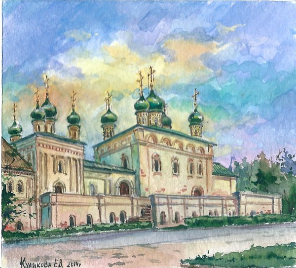 Астрахань Троицкий собор картины