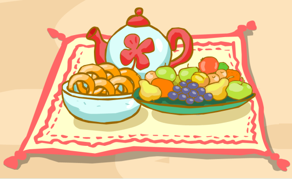 Скатерть Самобранка из сказки