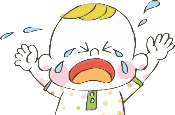 Нарисовать ребенок плачет