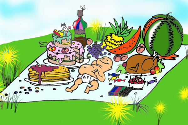 Скатерть Самобранка сказка