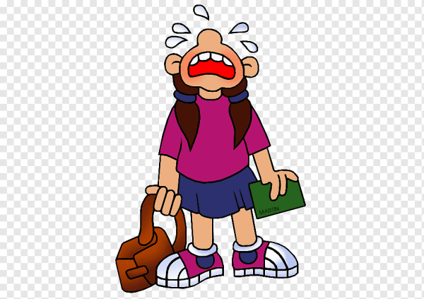 Плачущий ребенок для презентации