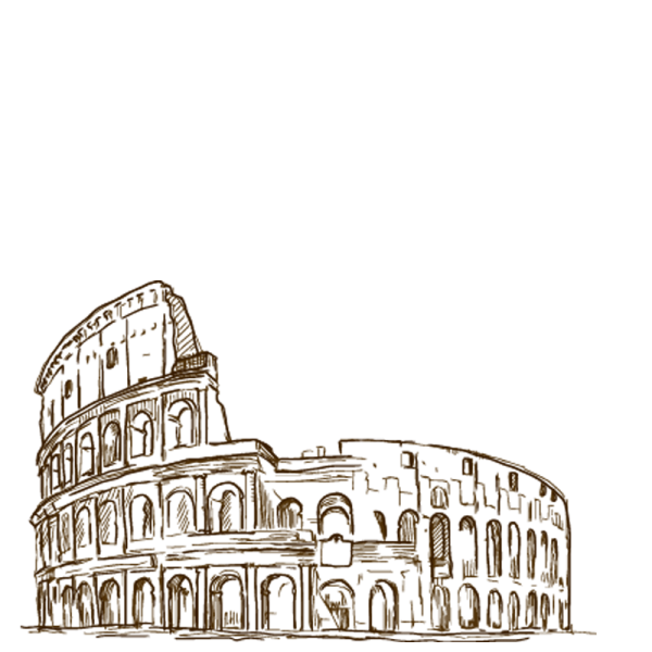 Рим Рим амфитеатр Колизей раскраска