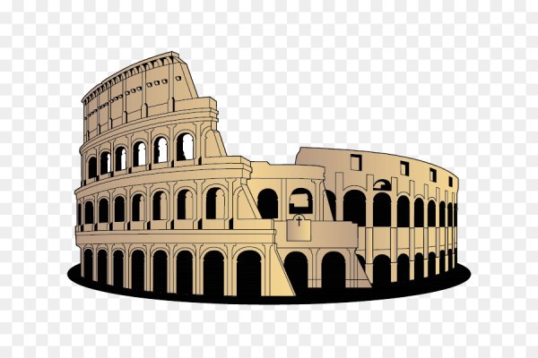Колизей в древнем Риме рисунок