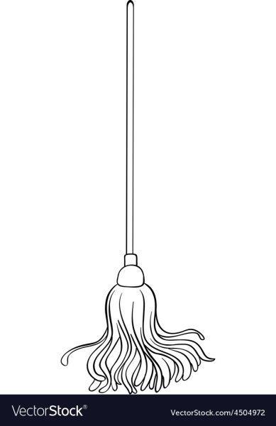 Швабра мультяшная