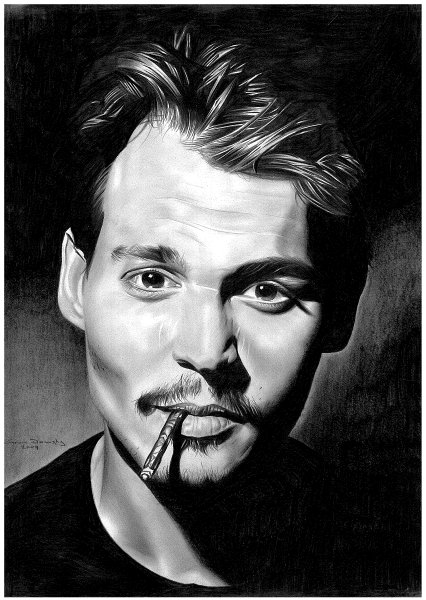 Том Круз портрет