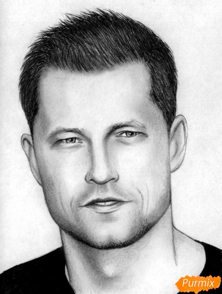 Том Круз портрет