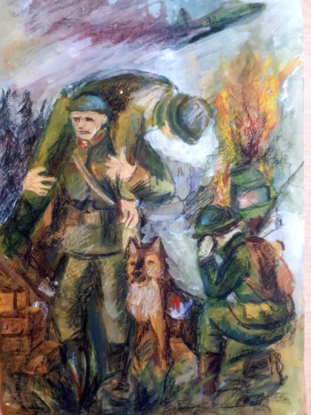 Нарисовать подвиг советского народа