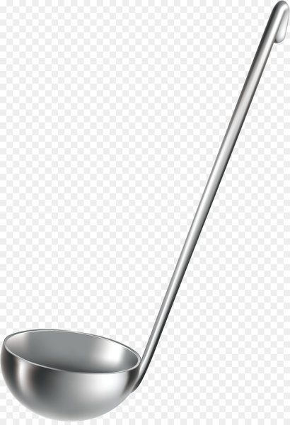 Половник на прозрачном фоне