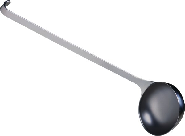 Половник на прозрачном фоне