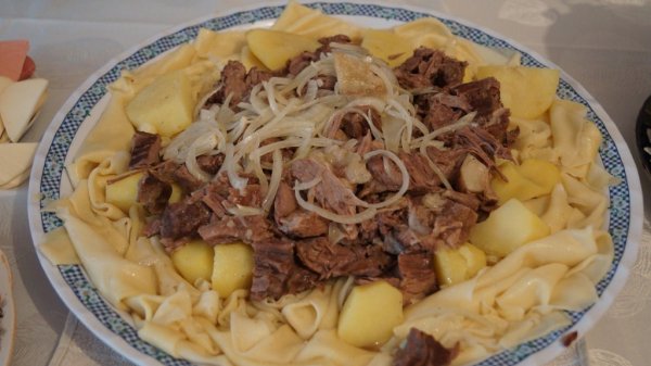 Лепешки для бешбармака