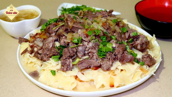 Татарская Национальная кухня бешбармак