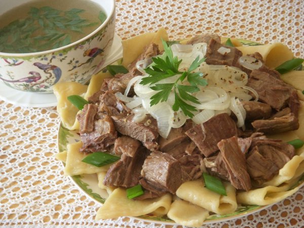 Башкирская Национальная кухня бешбармак
